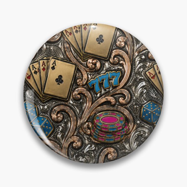 Item preview, Luxurious casino-themed baroque pattern designed and sold by RawEdgeStudios.