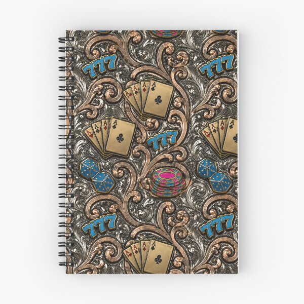 Item preview, Luxurious casino-themed baroque pattern designed and sold by RawEdgeStudios.
