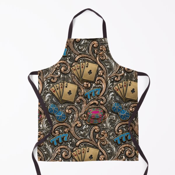 Item preview, Luxurious casino-themed baroque pattern designed and sold by RawEdgeStudios.