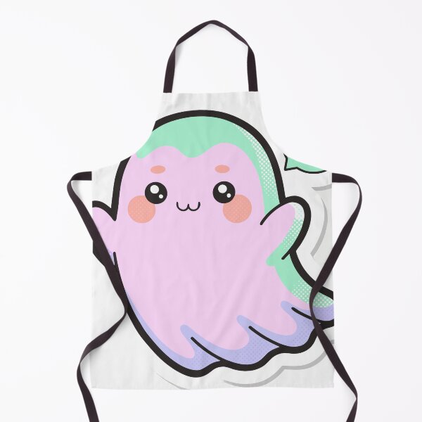 Item preview, Kawaii Cartoon Ghost Sticker designed and sold by inkfusionhub99.