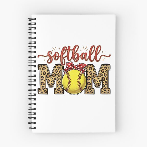 Item preview, Softball Bow Design – Cute Colorful Softball Girl Game Day Graphic designed and sold by DoodloraStudio.