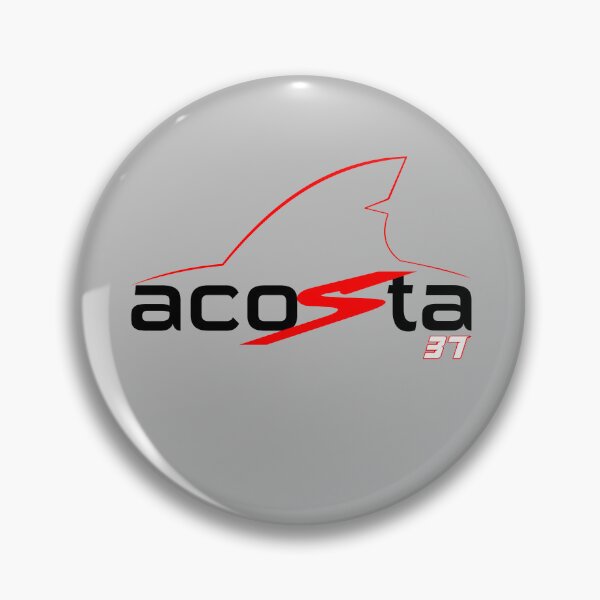 Item preview, Pedro Acosta 37 Shark Fin Small number Black Letters designed and sold by Fan Art Station .