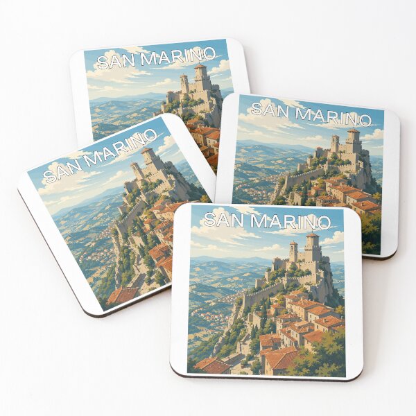 Item preview, San Marino, Vintage Art Travel Landscape designed and sold by MaateoDesign.