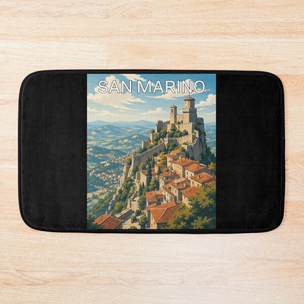 Item preview, San Marino, Vintage Art Travel Landscape designed and sold by MaateoDesign.