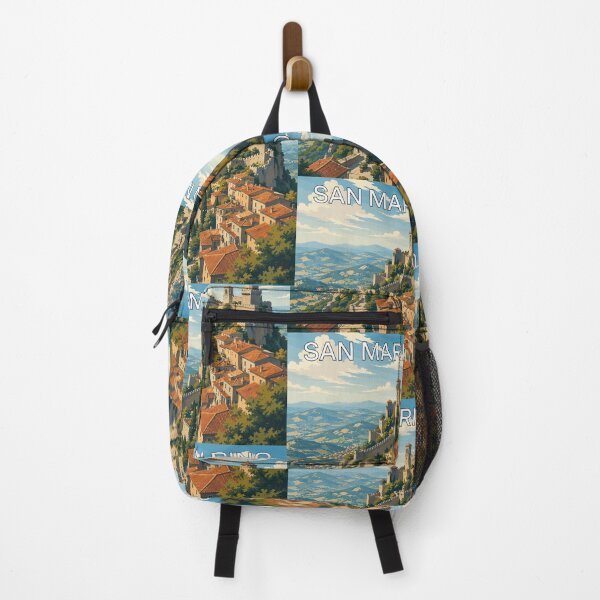 Item preview, San Marino, Vintage Art Travel Landscape designed and sold by MaateoDesign.