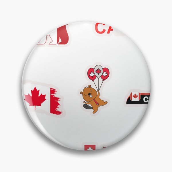 Item preview, Cute Canada Sticker Pack And Symbole designed and sold by KAWAII STUDIO NB.