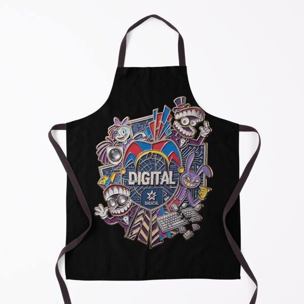 Item preview, Amazing Digital Circus Emblem - Metallic Enamel Pin Style Art . designed and sold by AGawas.