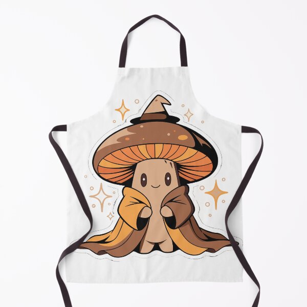 Item preview, Cute Mushroom Wizard Sticker designed and sold by inkfusionhub99.