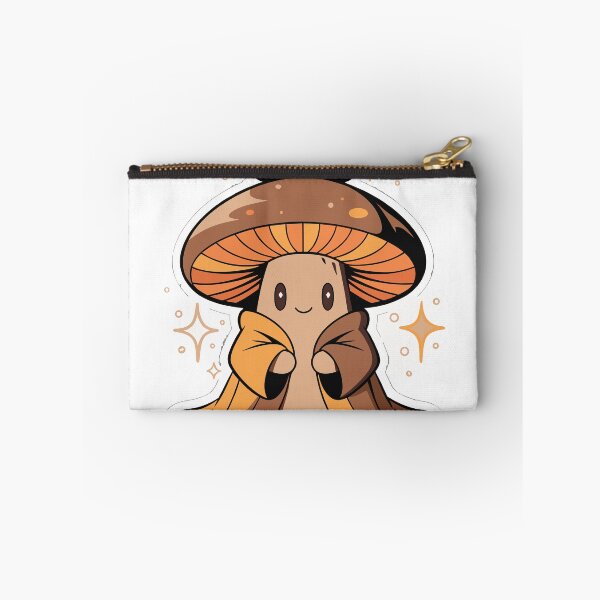 Item preview, Cute Mushroom Wizard Sticker designed and sold by inkfusionhub99.