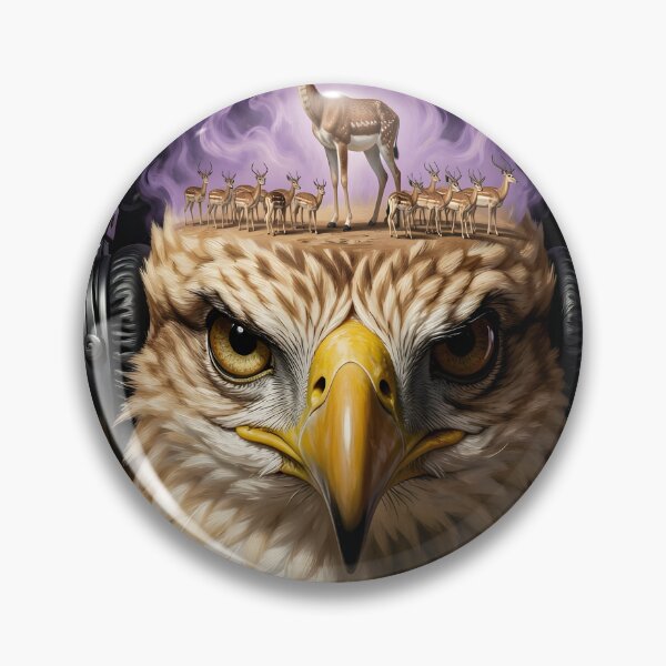 Item preview, Eagle's Desert Rhythm - Majestic Predator Music Art designed and sold by SupernovaNote.