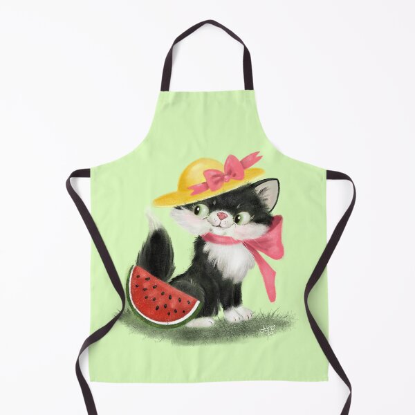 Item preview, Retro Calendar cats July summer kitty designed and sold by Ash Evans.