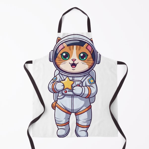 Item preview, Cute Cat Astronaut Holding Star Kawaii Space Explorer designed and sold by M.Store.