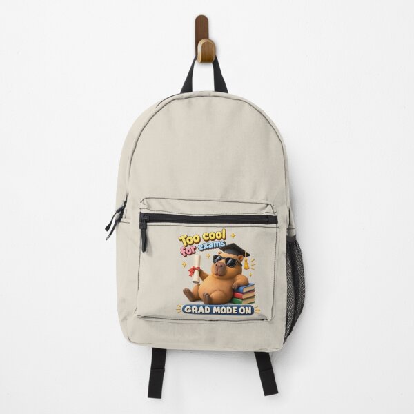Item preview, Too Cool for Exams Capybara Graduation – Funny Grad Mode On Student Design designed and sold by MartBook.