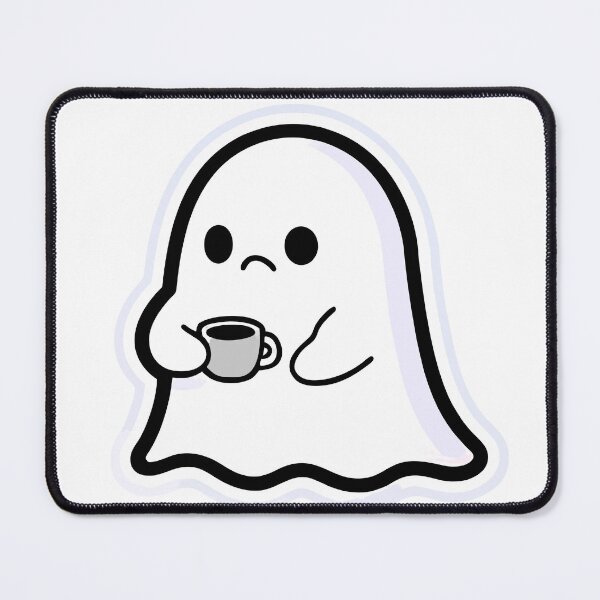 Item preview, Cute Introvert Ghost Sticker designed and sold by inkfusionhub99.
