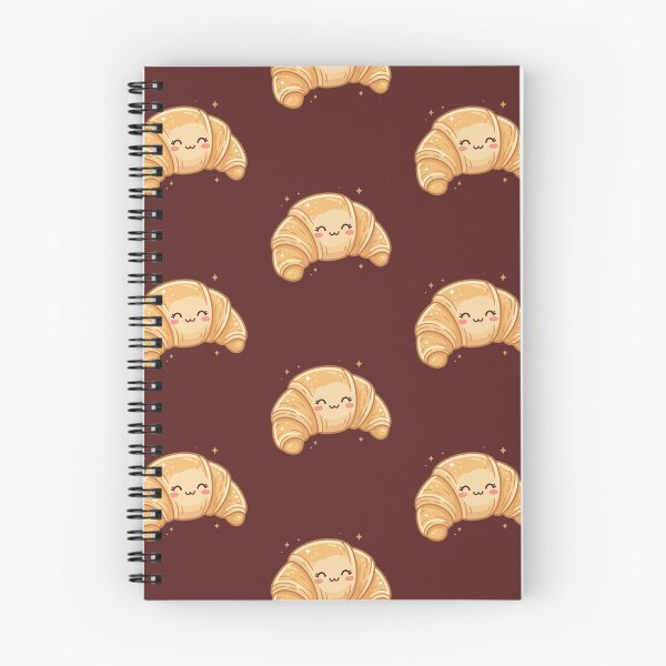 Item preview, Cute Kawaii Croissant Happy Smiling Golden Pastry French Bakery Design designed and sold by ASfindsStore.