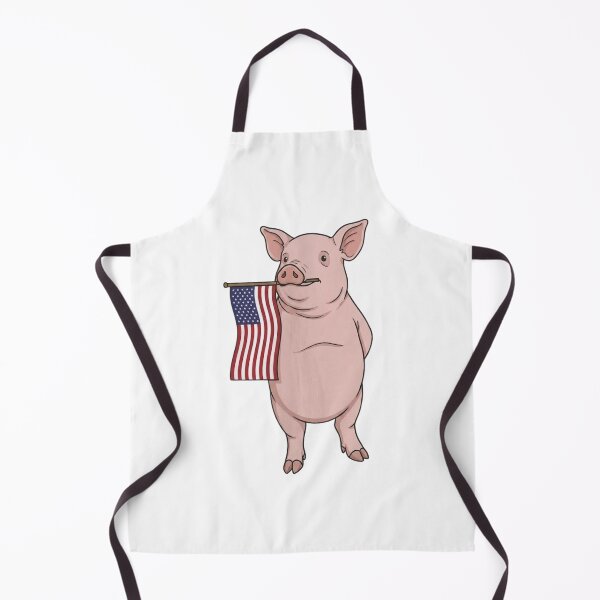 Item preview, Pig Pride USA – Cute American Flag Pig Patriotic Pride Design for Independence Day and National Celebrations designed and sold by Trendesigne.