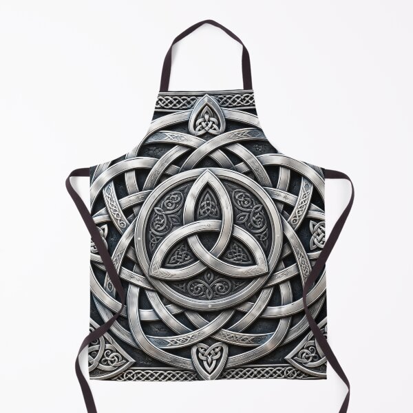 Item preview, Celtic Triquetra Silver Knotwork Emblem designed and sold by Owcomm.