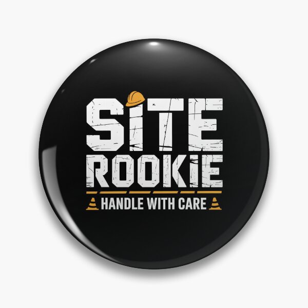 Item preview, Site Rookie Handle With Care Funny Apprentice Gift for Men designed and sold by Say It With Ink.