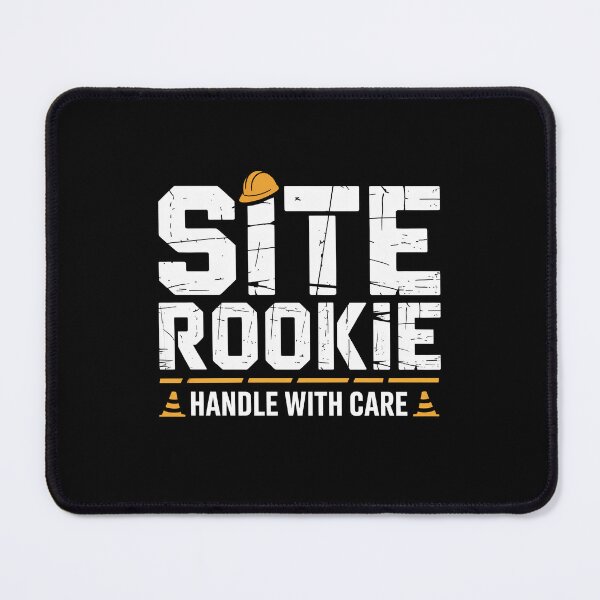 Item preview, Site Rookie Handle With Care Funny Apprentice Gift for Men designed and sold by Say It With Ink.