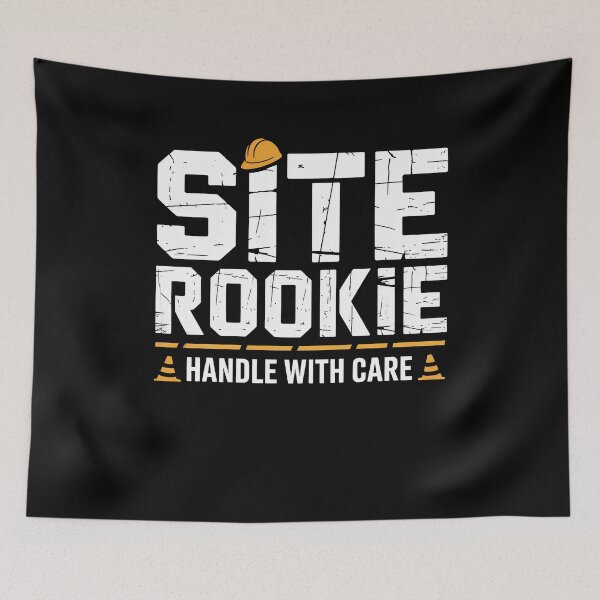 Item preview, Site Rookie Handle With Care Funny Apprentice Gift for Men designed and sold by Say It With Ink.