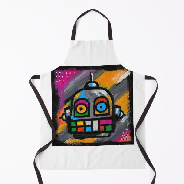 Item preview, Robot No. 03| Colourful Urban Folk Art Character by GWART designed and sold by GWARTGB.