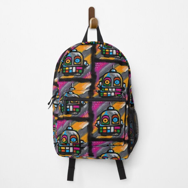 Item preview, Robot No. 03| Colourful Urban Folk Art Character by GWART designed and sold by GWARTGB.