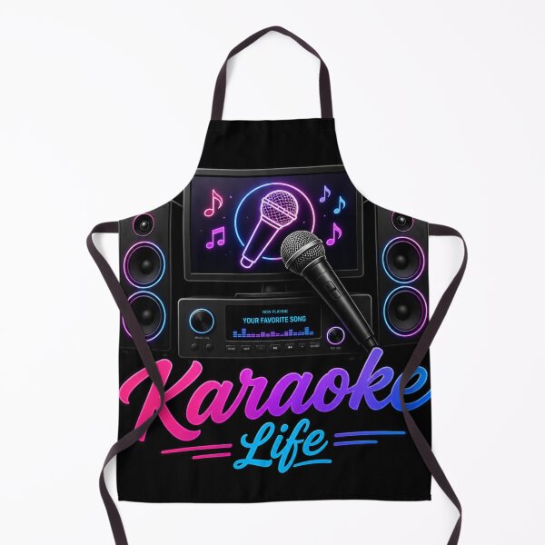 Artikelvorschau, Karaoke-Leben entworfen und verkauft von Resilient Roots Customs Oakland.