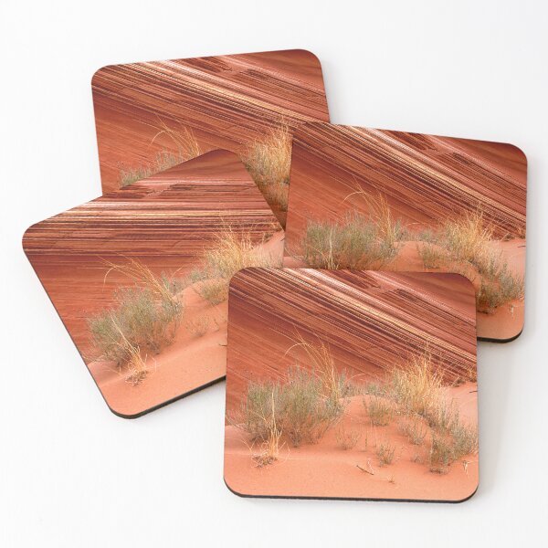 Item preview, Red Rock Canyon Wall With Sand Art Photo designed and sold by DEC02.