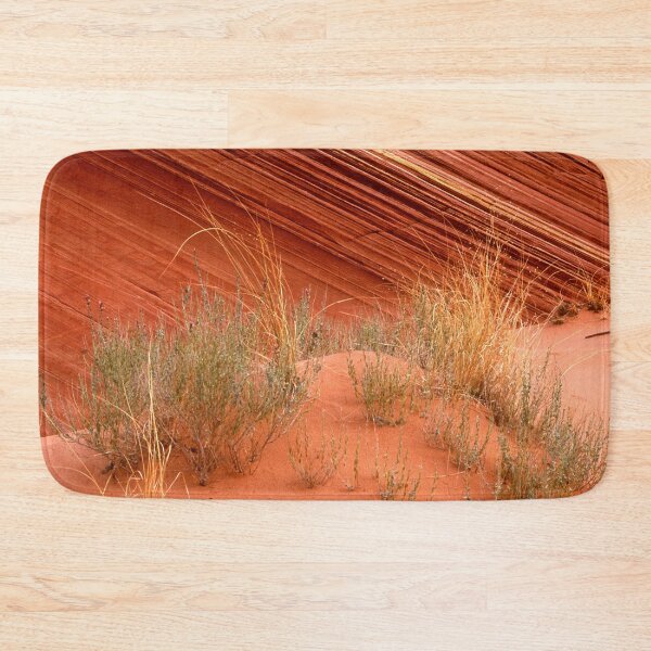 Item preview, Red Rock Canyon Wall With Sand Art Photo designed and sold by DEC02.