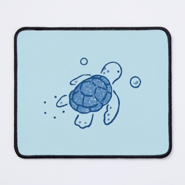 Item preview, Cute Aesthetic Blue Turtle designed and sold by Mangoking06.