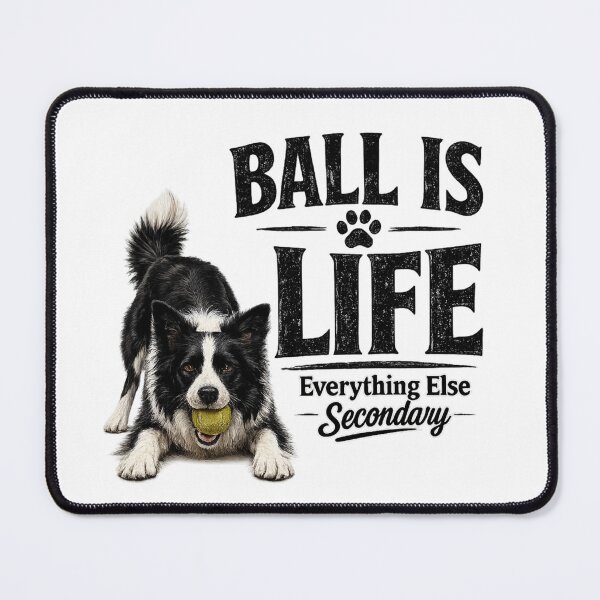 Item preview, Ball Is Life Border Collie designed and sold by HippyRikky.