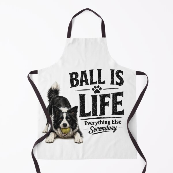 Item preview, Ball Is Life Border Collie designed and sold by HippyRikky.