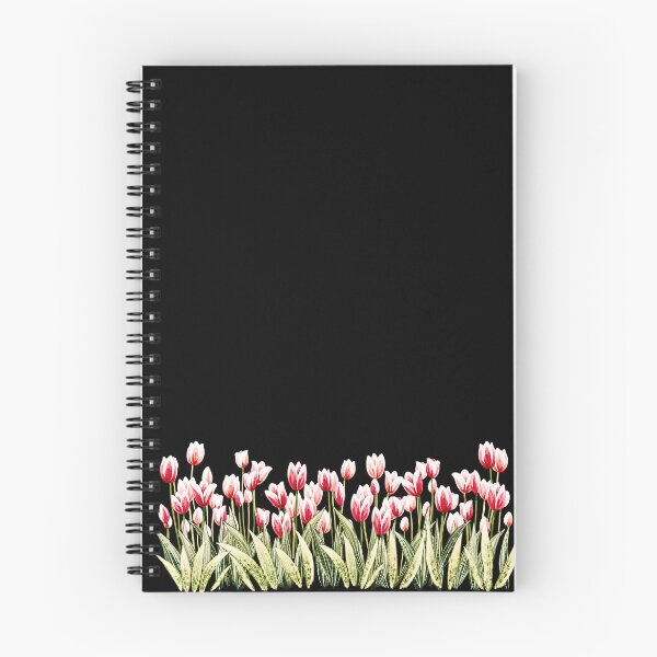 Item preview, Garden Pastel Tulips In A Straight Row designed and sold by Echo Aesthetics.