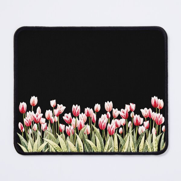 Item preview, Garden Pastel Tulips In A Straight Row designed and sold by Echo Aesthetics.