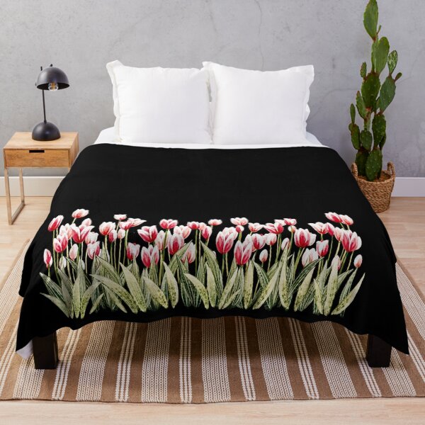 Item preview, Garden Pastel Tulips In A Straight Row designed and sold by Echo Aesthetics.