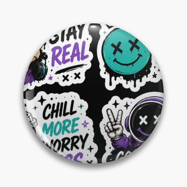 Item preview, Stay Real Sticker Pack designed and sold by BEASTArts07.