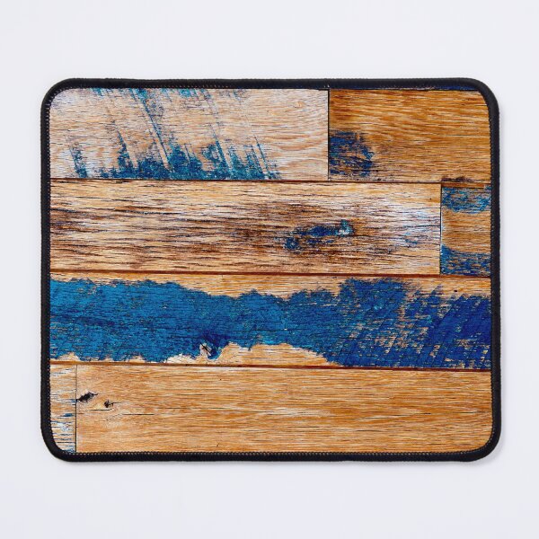 Item preview, Reclaimed Vintage Wood In Blue And Bourbon-Hues designed and sold by DEC02.