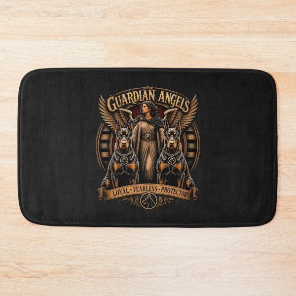 Item preview, Guardian Angels – Loyal • Fearless • Protectors | Doberman Tribute designed and sold by Sanctum Icons.