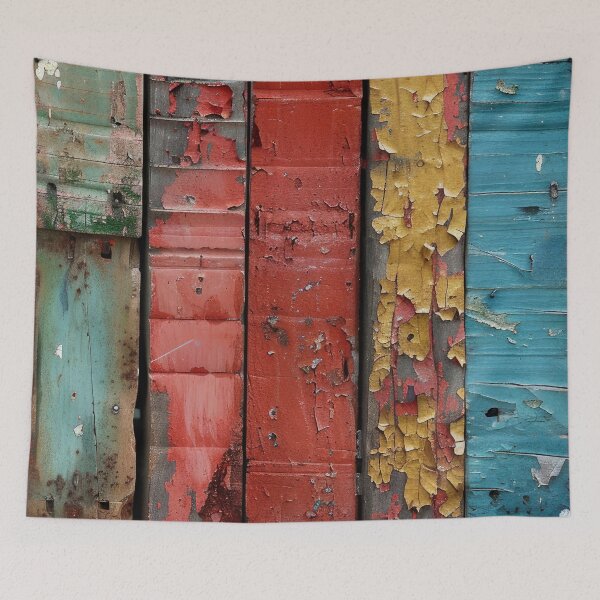 Item preview,  Vintage Weathered Wood With Peeling Paint Photo Art  designed and sold by DEC02.