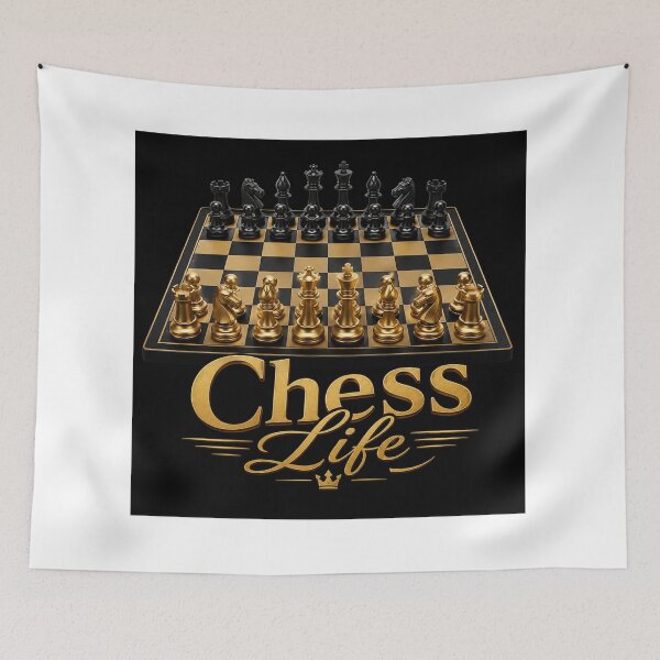 Item preview, Chess Life designed and sold by Resilient Roots Customs Oakland.