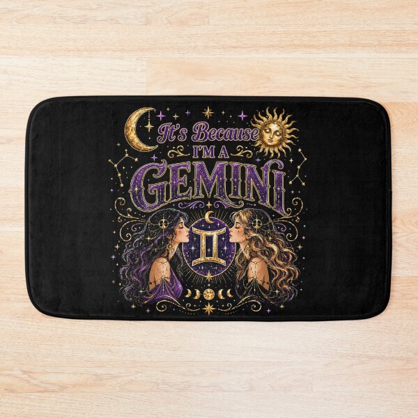 Item preview, It's Becouse I'm a Gemini designed and sold by super-think.