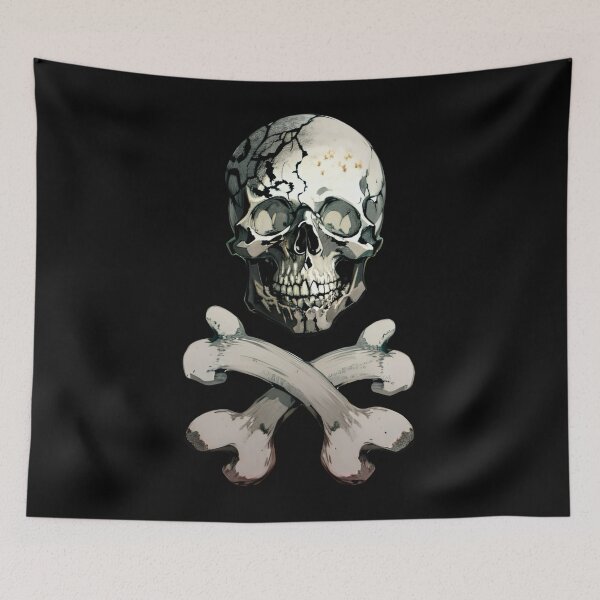 Item preview, Skull and crossbones designed and sold by Glenbobagins.