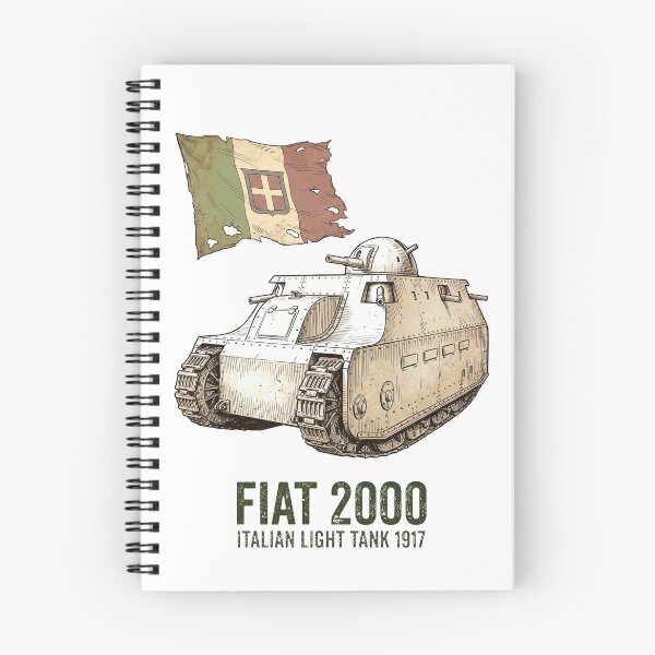 Item preview, Fiat 2000 Italian Tank 1917 Retro Art designed and sold by flamini.