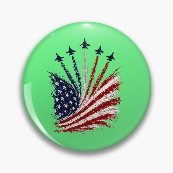 Item preview, Patriotic American Flag Fighter Jets SVG - US Air Force Military Distressed Grunge T-Shirt Design designed and sold by Color World.