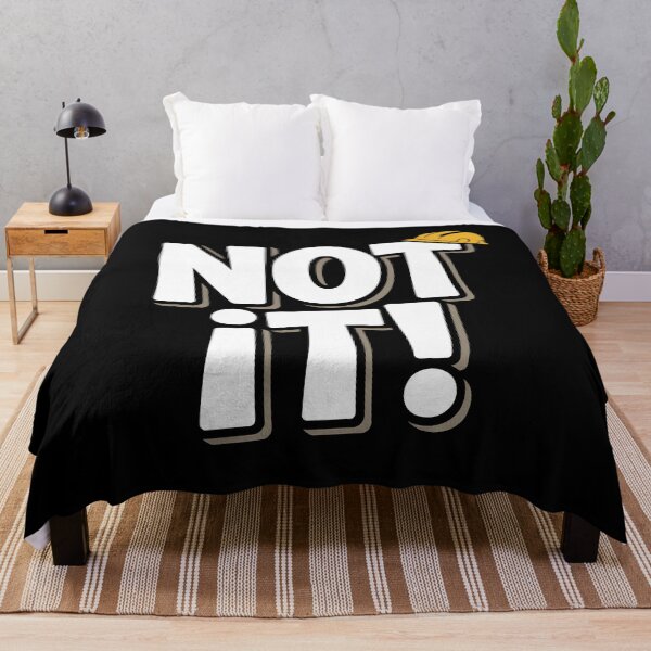 Item preview, Not It Funny Construction Worker Saying Gift for Men designed and sold by Say It With Ink.