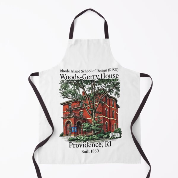 Item preview, Vintage Engraving Style Woods-Gerry House Providence RI designed and sold by EvergreenPark - Tee Studio.