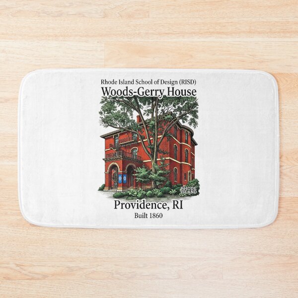 Item preview, Vintage Engraving Style Woods-Gerry House Providence RI designed and sold by EvergreenPark - Tee Studio.