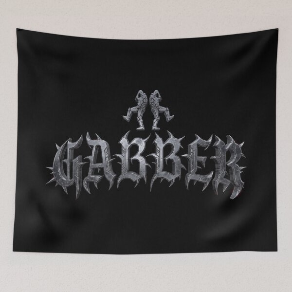Item preview, Cybernetic Hakken Gabber Hardcore Techno Rave Art designed and sold by SPAZE-Typo.