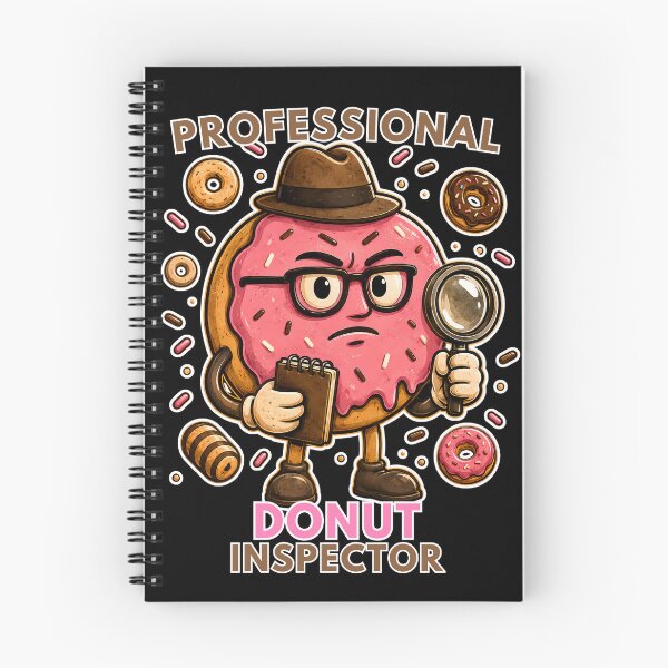 Artikelvorschau, Professioneller Donut-Inspektor, lustiger Donut-Liebhaber entworfen und verkauft von PXEpic.