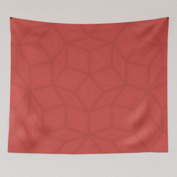 Item preview, red rhombus designed and sold by Campbell-Lidell.